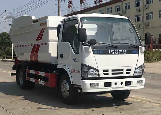 帝王環(huán)衛(wèi)牌HDW5071ZZZQL6型自裝卸式垃圾車